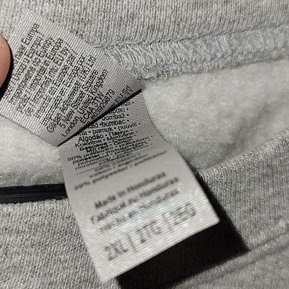 RETRO Miami Beach Pullover  Grey Sweatshirt XL Vintage Look - Picture 3 of 4